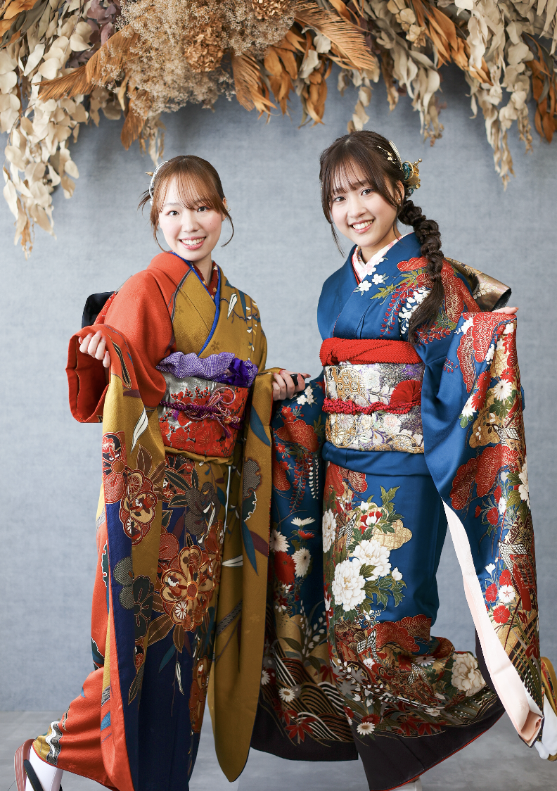 セルフ写真館ユニゾンボックスの成人式